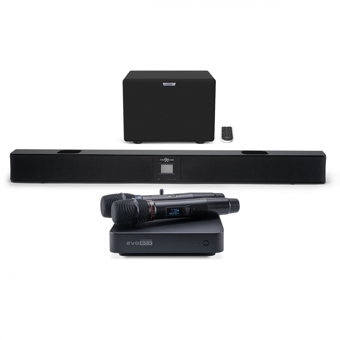 караоке-комплект EVOBOX Plus + EvoSound Bar (саундбар с караоке) в Комсомольске-на-Амуре