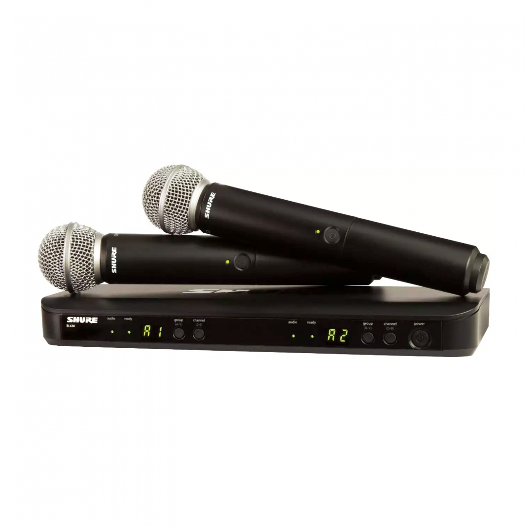 SHURE BLX288E/SM58 M17 вокальная радиосистема в Комсомольске-на-Амуре