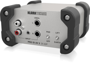 Klark Teknik DI 22P пассивный стерео директ-бокс в Комсомольске-на-Амуре