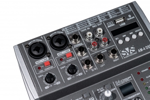 SVS Audiotechnik mixers AM-4 DSP Аналоговый микшерный пульт, 4-канала в Комсомольске-на-Амуре